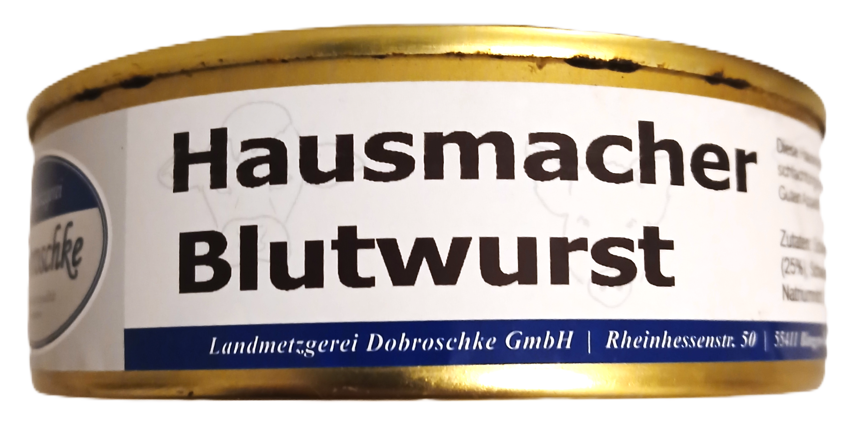 "Regional" Blutwurst, Konserve 190g